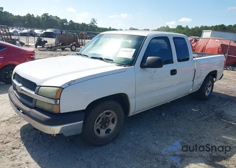2004 Chevrolet Silverado 1500 Work Truck из США, поврежденный, VIN 1GCEC19VX4Z316735